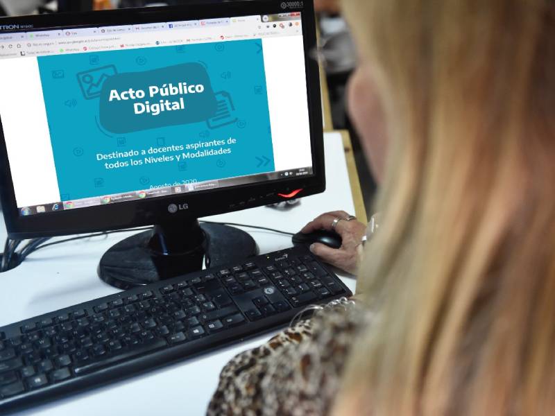 Habilitan la realización de Actos Públicos Digitales para auxiliares